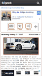 Mobile Screenshot of dodge-mustang.skyrock.com
