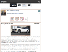 Tablet Screenshot of dodge-mustang.skyrock.com