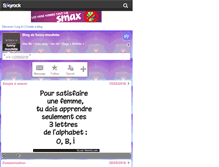 Tablet Screenshot of funny-moufette.skyrock.com