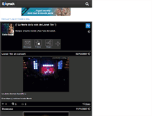 Tablet Screenshot of celia-lionel.skyrock.com