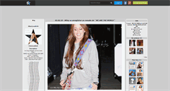 Desktop Screenshot of mileycyrusbl0g.skyrock.com