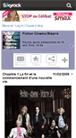 Mobile Screenshot of fiction-cinema-bizarre.skyrock.com