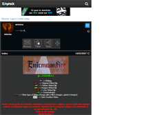 Tablet Screenshot of enicma.skyrock.com