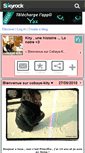 Mobile Screenshot of cobaye-kity.skyrock.com