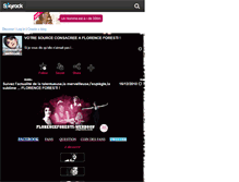 Tablet Screenshot of florenceforesti-webbook.skyrock.com