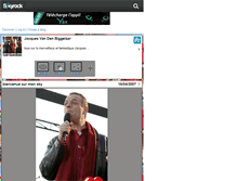 Tablet Screenshot of jacquesvandenbiggelaar.skyrock.com