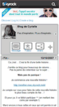 Mobile Screenshot of cyrielle77390.skyrock.com