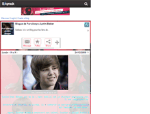 Tablet Screenshot of for-always-justin-bieber.skyrock.com