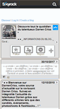 Mobile Screenshot of darrencriss.skyrock.com