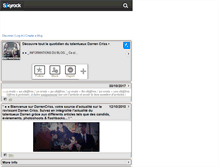 Tablet Screenshot of darrencriss.skyrock.com