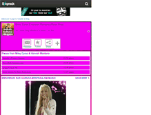 Tablet Screenshot of hannah-montana-hm-music.skyrock.com