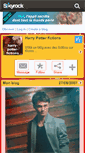 Mobile Screenshot of harry-potter-fictions.skyrock.com