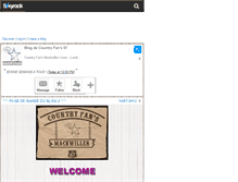 Tablet Screenshot of countryfans67.skyrock.com
