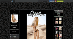 Desktop Screenshot of chanel-repertoire.skyrock.com