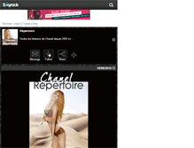 Tablet Screenshot of chanel-repertoire.skyrock.com