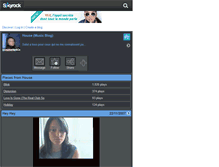Tablet Screenshot of cosinette83music.skyrock.com