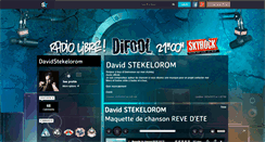 Desktop Screenshot of davidstekelorom.skyrock.com