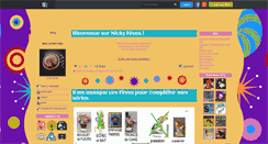 Desktop Screenshot of nicky-feves.skyrock.com