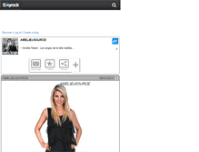 Tablet Screenshot of ameliexsource.skyrock.com