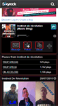 Mobile Screenshot of instinct-revolution-zik.skyrock.com