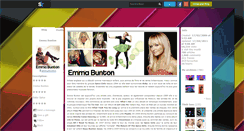 Desktop Screenshot of emmabunton.skyrock.com