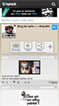 Mobile Screenshot of hello-------kitty404.skyrock.com
