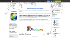 Desktop Screenshot of leblogphotofiltre.skyrock.com