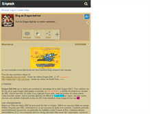 Tablet Screenshot of dragon-ball-kai.skyrock.com