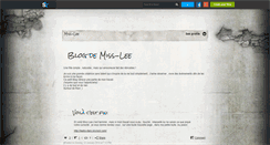 Desktop Screenshot of miss-lee.skyrock.com