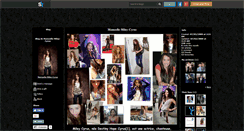 Desktop Screenshot of mamzelle-miley-cyrus.skyrock.com