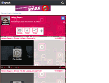 Tablet Screenshot of helene--segara--chansons.skyrock.com