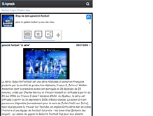 Tablet Screenshot of djok-galactick-football.skyrock.com