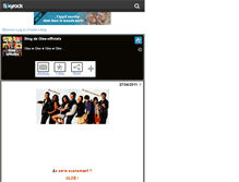 Tablet Screenshot of glee-officielx.skyrock.com