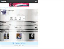 Tablet Screenshot of cites2france.skyrock.com