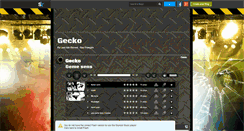 Desktop Screenshot of gecko-officiel.skyrock.com