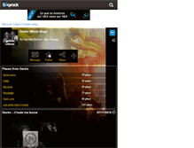 Tablet Screenshot of gecko-officiel.skyrock.com
