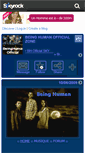 Mobile Screenshot of beinghuman-official.skyrock.com
