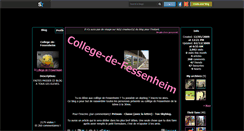 Desktop Screenshot of college-de-fessenheim.skyrock.com