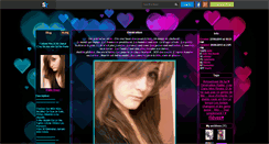 Desktop Screenshot of mlle-shoux.skyrock.com