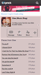Mobile Screenshot of gleek-songs3.skyrock.com