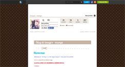 Desktop Screenshot of images---manga.skyrock.com