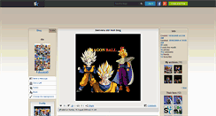 Desktop Screenshot of dbz-saiyajin.skyrock.com