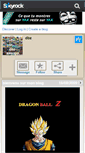 Mobile Screenshot of dbz-saiyajin.skyrock.com