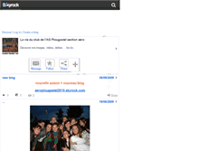 Tablet Screenshot of aeroplougastel2009.skyrock.com