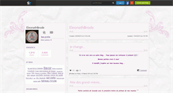Desktop Screenshot of eleonathbrode.skyrock.com