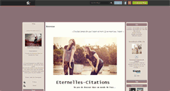 Desktop Screenshot of eternelles-citations.skyrock.com