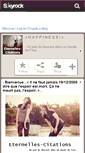 Mobile Screenshot of eternelles-citations.skyrock.com