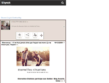Tablet Screenshot of eternelles-citations.skyrock.com