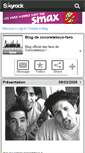 Mobile Screenshot of concreteboys-fans.skyrock.com