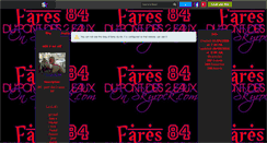 Desktop Screenshot of fares-du-84.skyrock.com